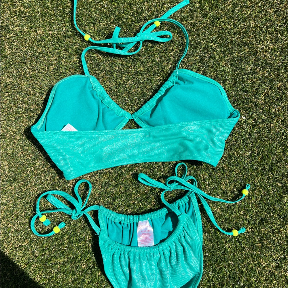 ⭐️SOLD⭐️ Vibrant Teal “No Boundaries” Bikini Set - Picture 7 of 7